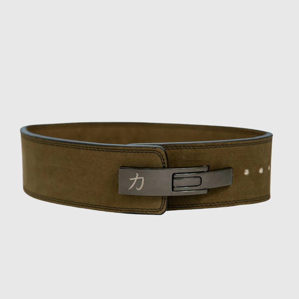 10mm Lever Belt - Khaki Green - IPF Approved - Image 6