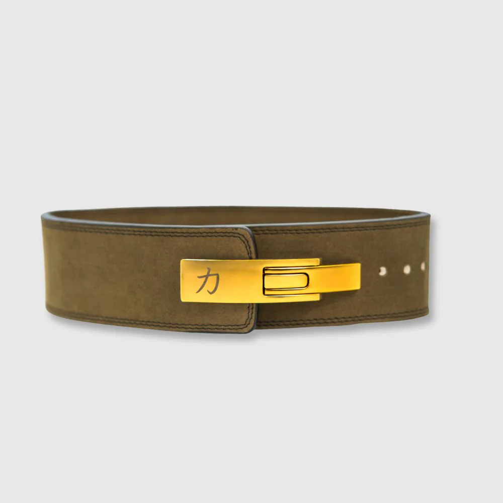 10mm Lever Belt - Khaki Green - IPF Approved - Image 8