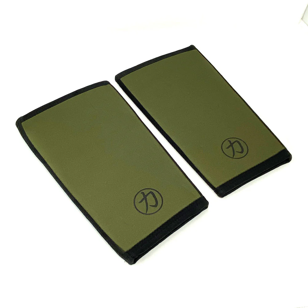 7mm Inferno Neoprene Knee Sleeves - Green - IPF Approved (Pair) - Image 3