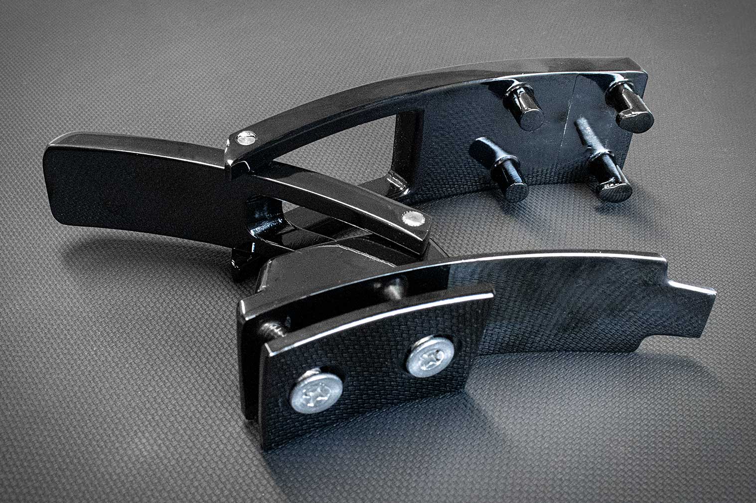 Zinc Alloy Lever Buckle - Obsidian Black w/lifetime warranty - Image 4
