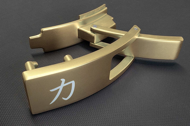 Zinc Alloy Lever Buckle - Gold w/lifetime warranty - Image 3