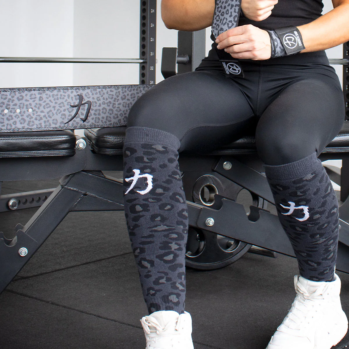 Dark Leopard Deadlift/Weightlifting Socks - Image 4