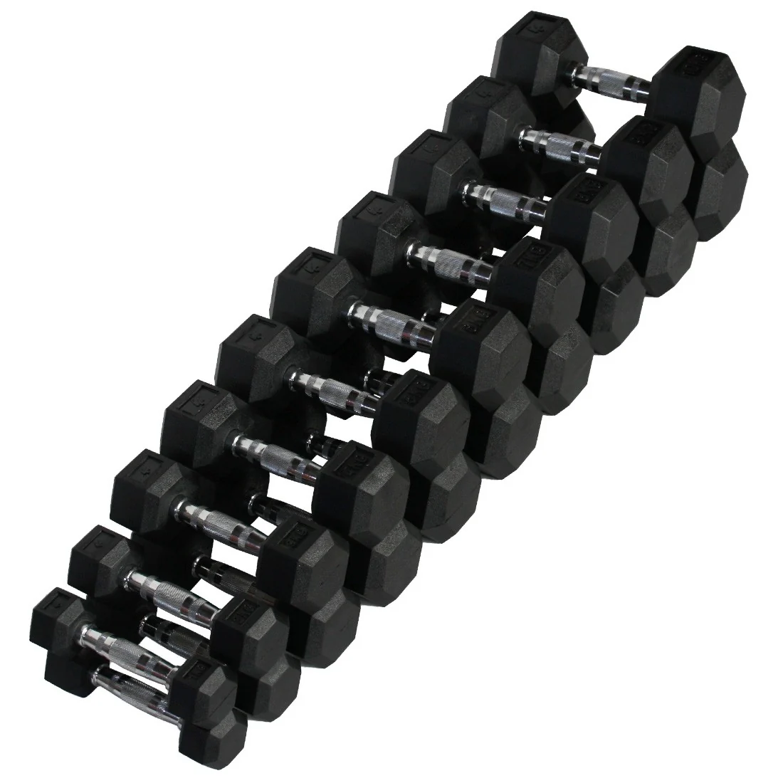 Hex Dumbbells 1kg - 75kg - Image 36