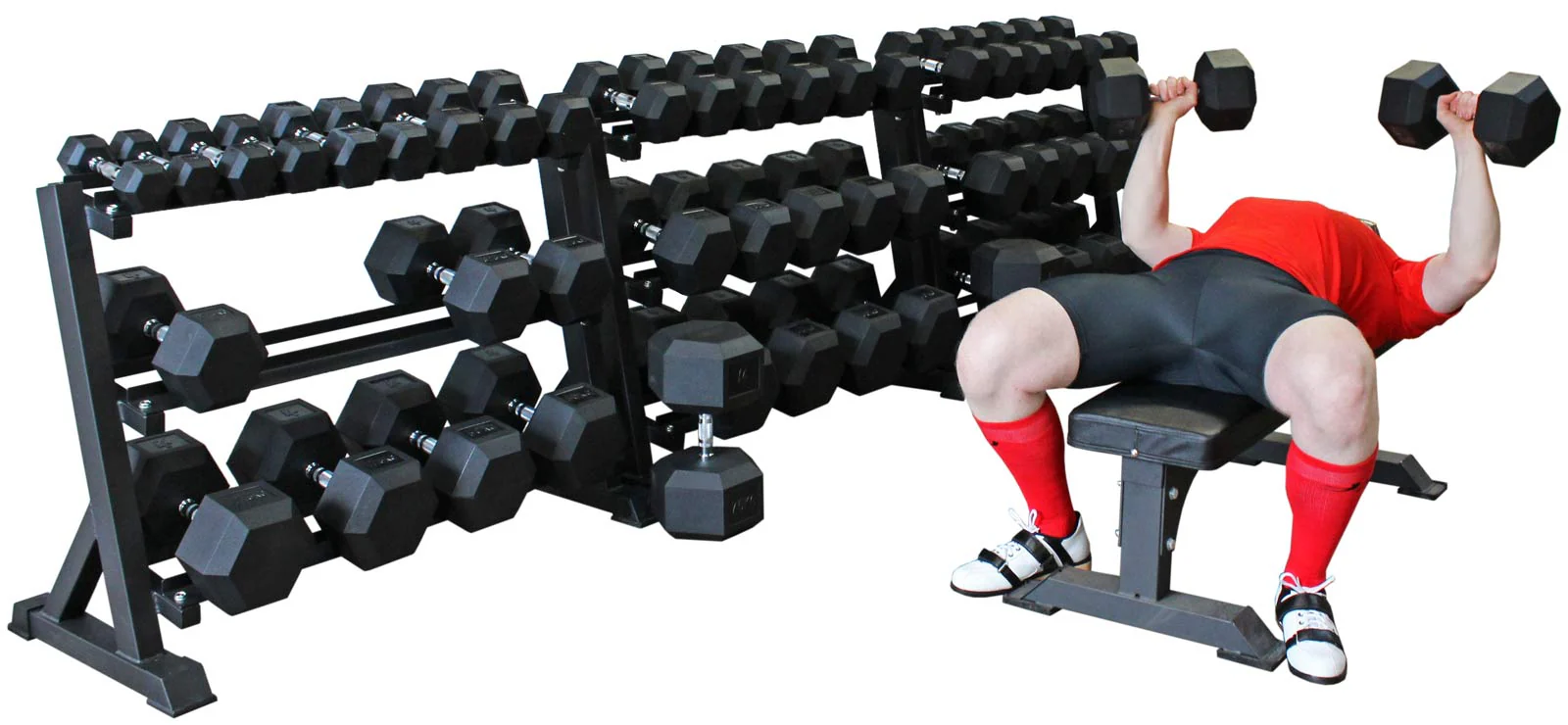 Hex Dumbbells 1kg - 75kg - Image 46