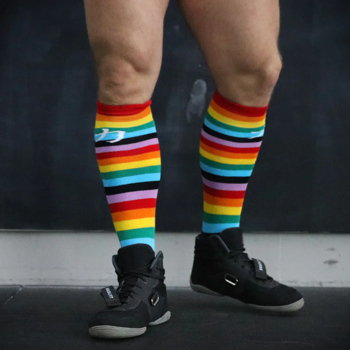 Rainbow Deadlift/Weightlifting Socks - Image 3