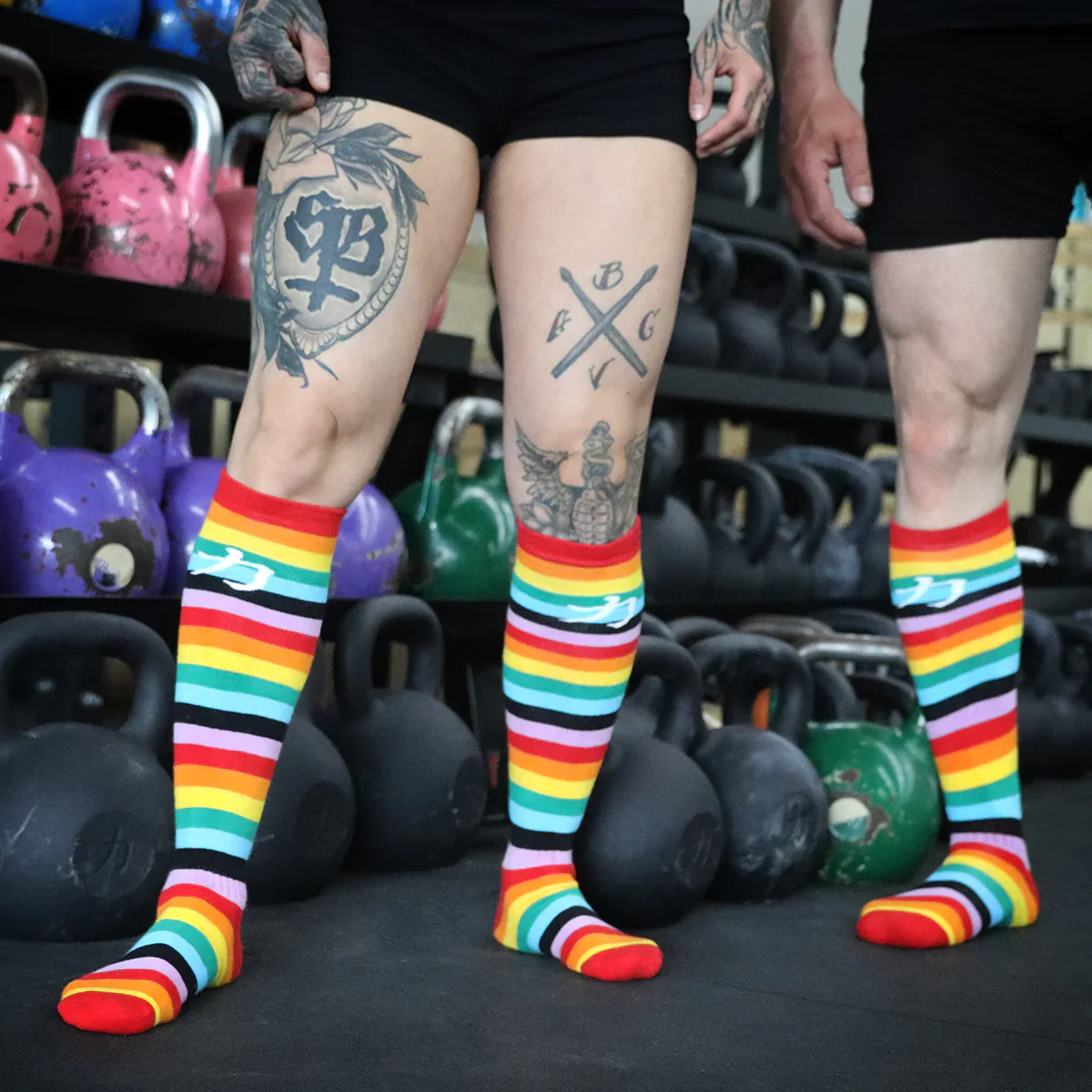 Rainbow Deadlift/Weightlifting Socks - Image 4