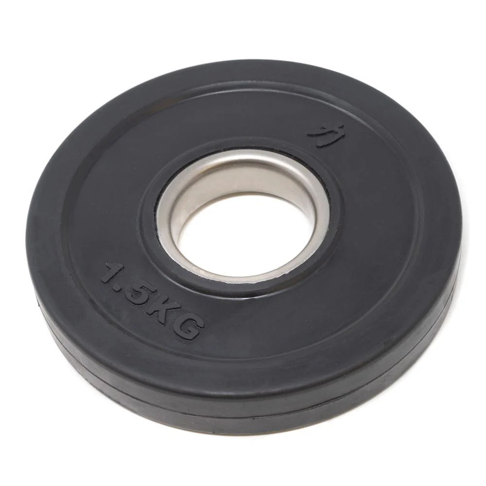 Rubber Coated Plates - Black 0.5kg -5kg - Image 11