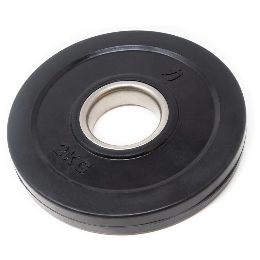 Rubber Coated Plates - Black 0.5kg -5kg - Image 14