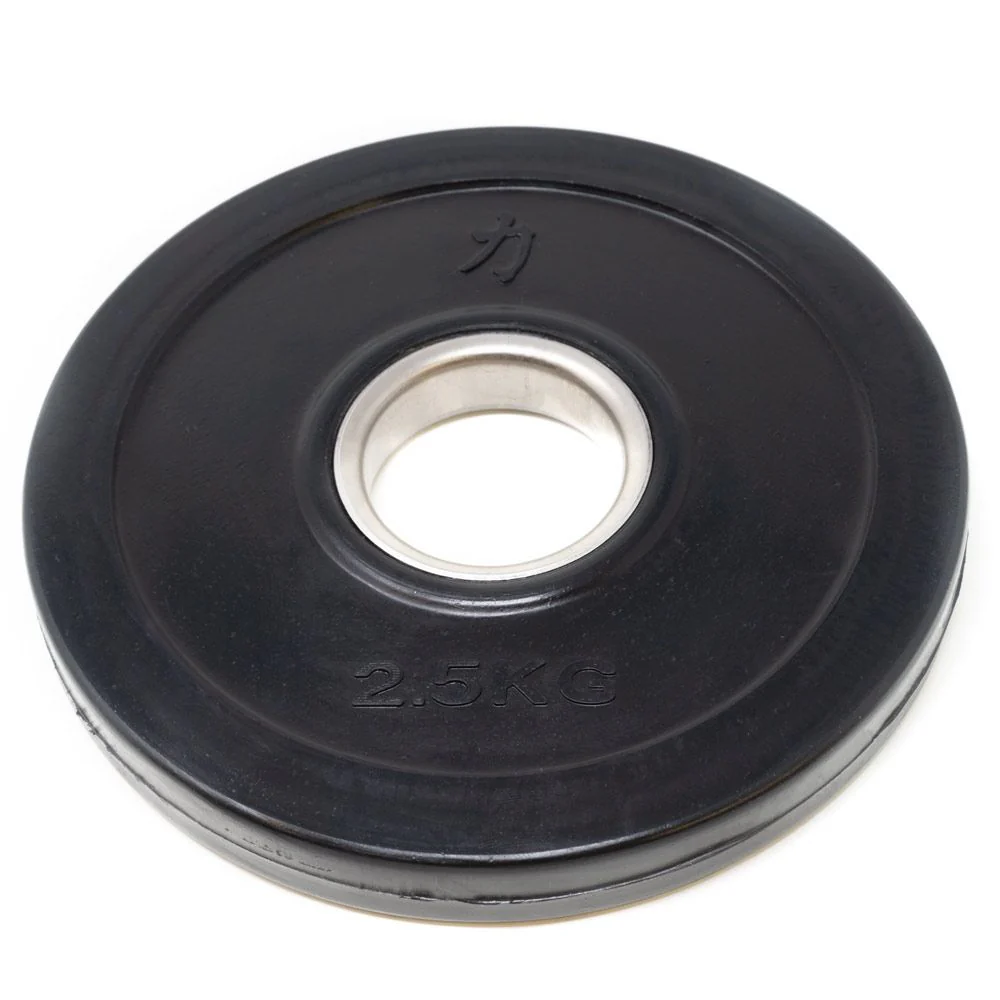 Rubber Coated Plates - Black 0.5kg -5kg - Image 18