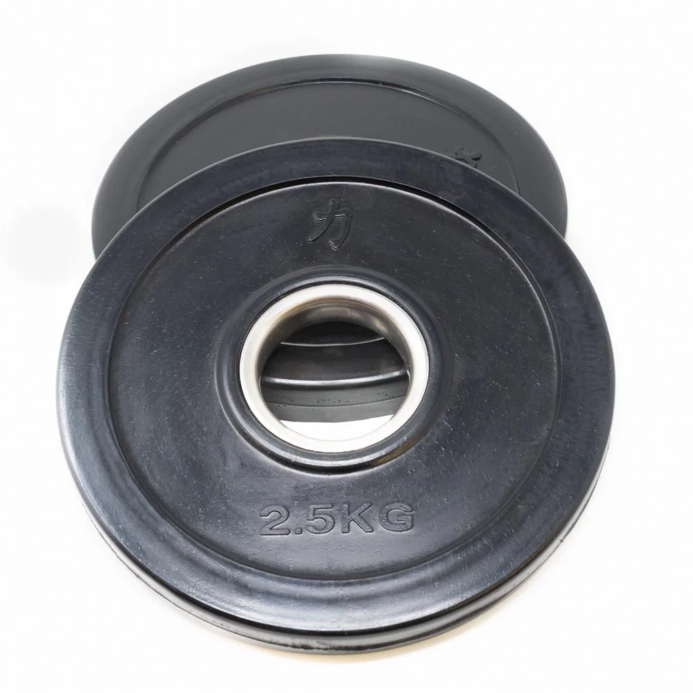 Rubber Coated Plates - Black 0.5kg -5kg - Image 19