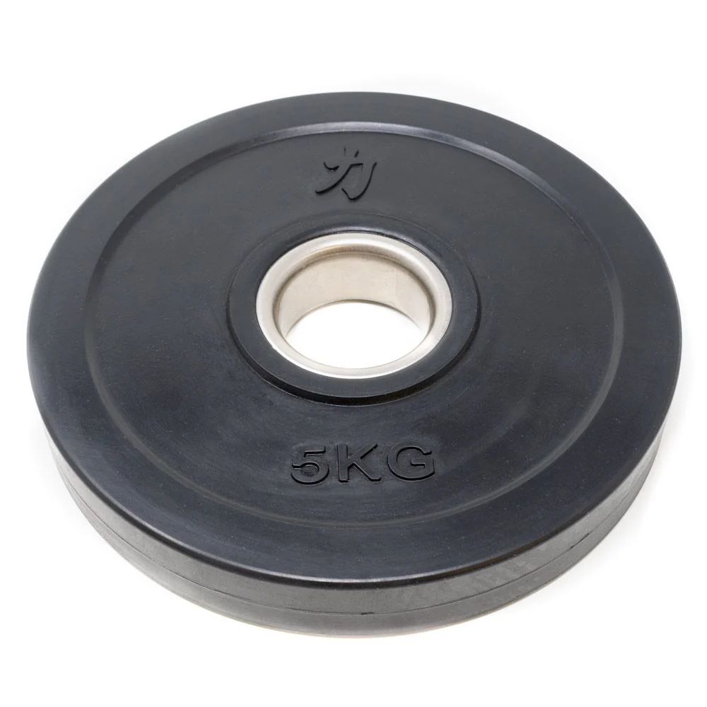 Rubber Coated Plates - Black 0.5kg -5kg - Image 21