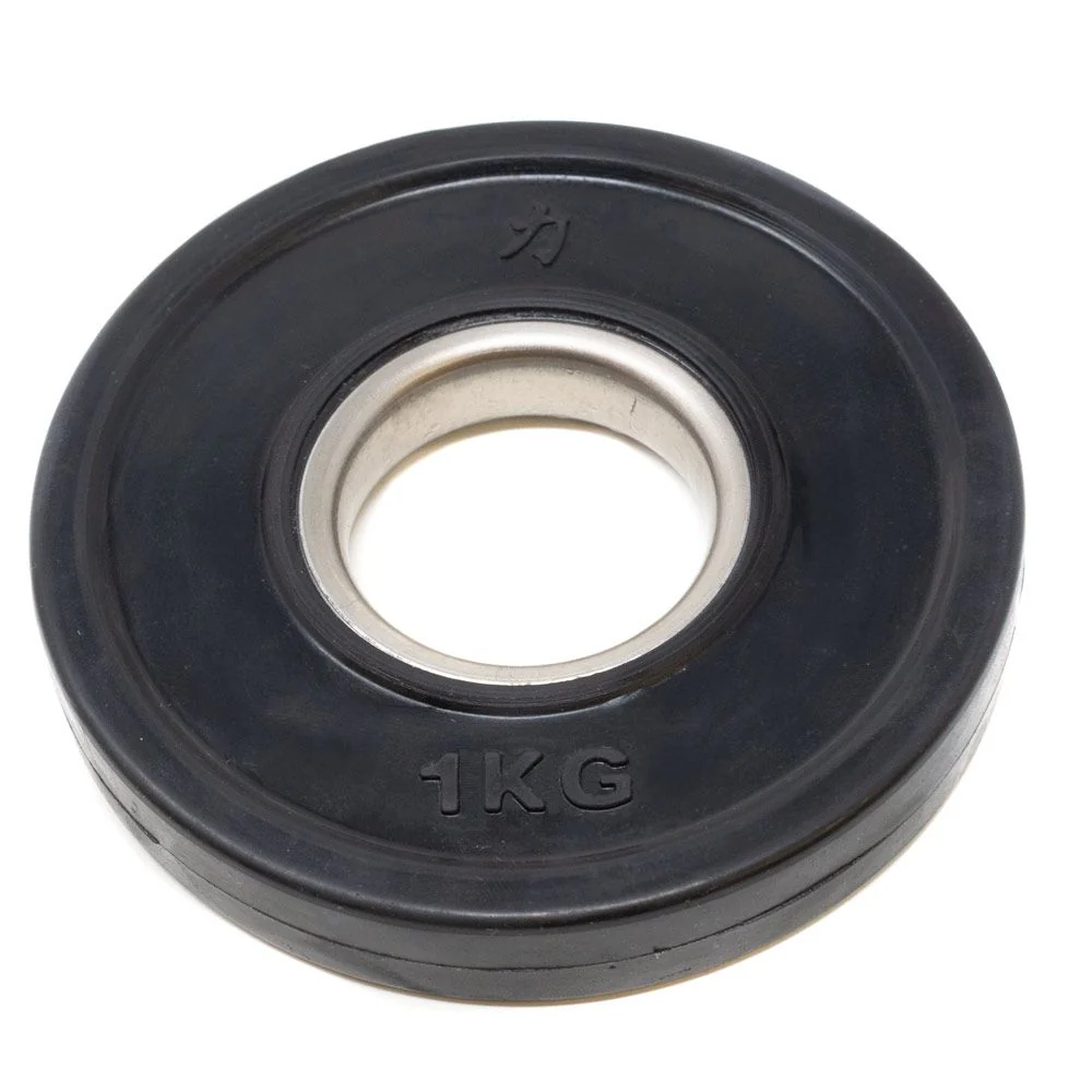 Rubber Coated Plates - Black 0.5kg -5kg - Image 6