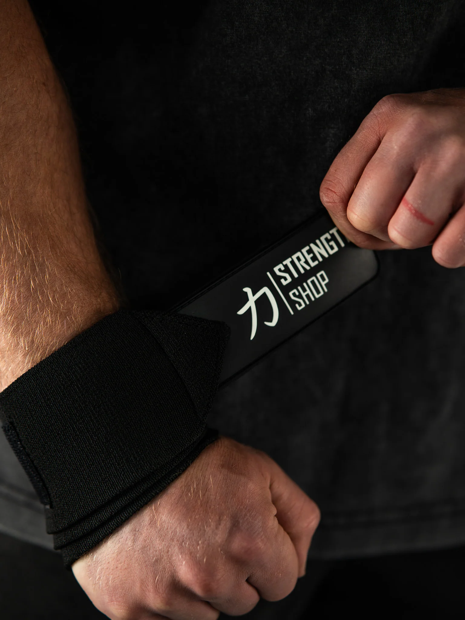 Strength Stack - Black - 10mm Lever Belt, 7mm Inferno Knee Sleeves & Zeus Wrist Wraps - Image 8