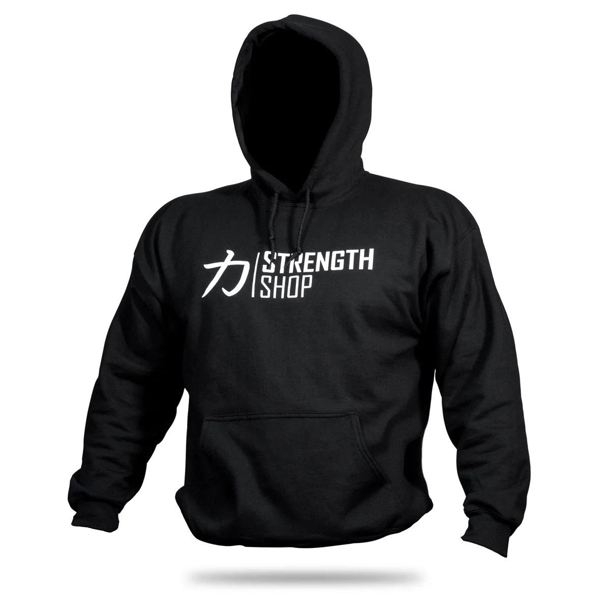 Strength Wear Logo Hoody V2 - Black - Image 2