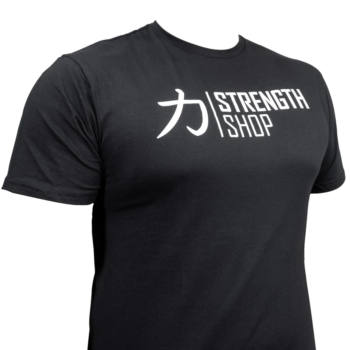Strength Wear Logo T-Shirt V2 - Black - Image 2