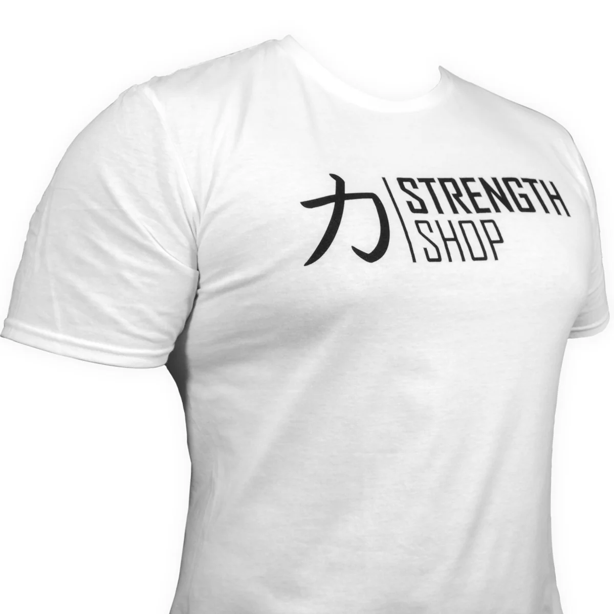 Strength Wear Logo T-Shirt V2 - White - Image 2