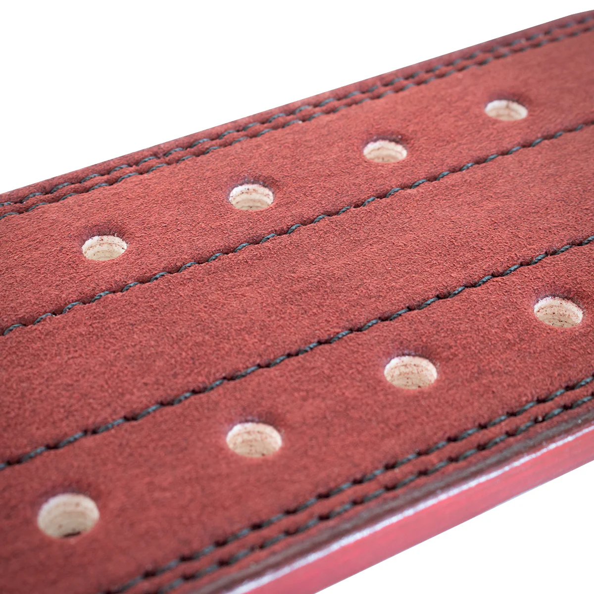 10mm Double Prong Buckle Belt - Wine Red - IPF Approved - Image 5