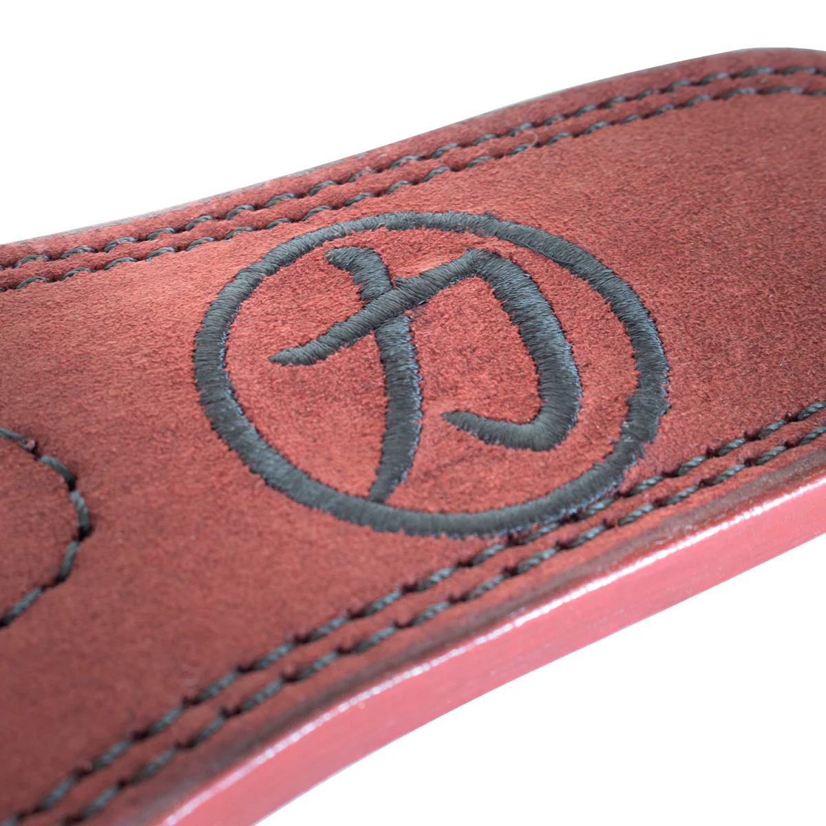 10mm Double Prong Buckle Belt - Wine Red - IPF Approved - Image 6