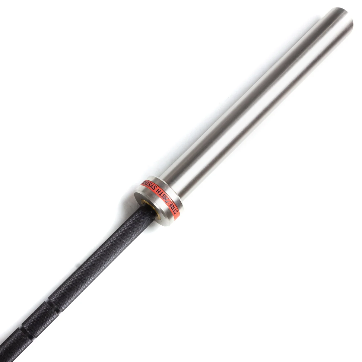 Bastard Bar - with centre knurling and black chrome shaft - Image 4
