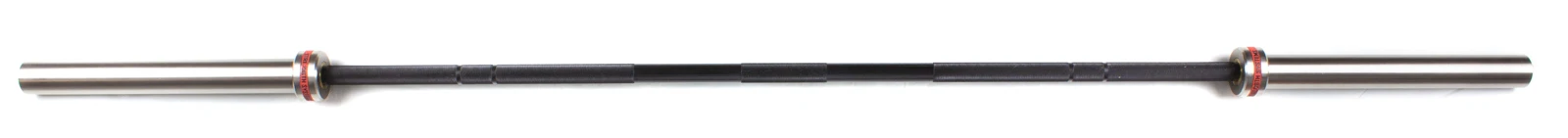 Bastard Bar - with centre knurling and black chrome shaft - Image 6