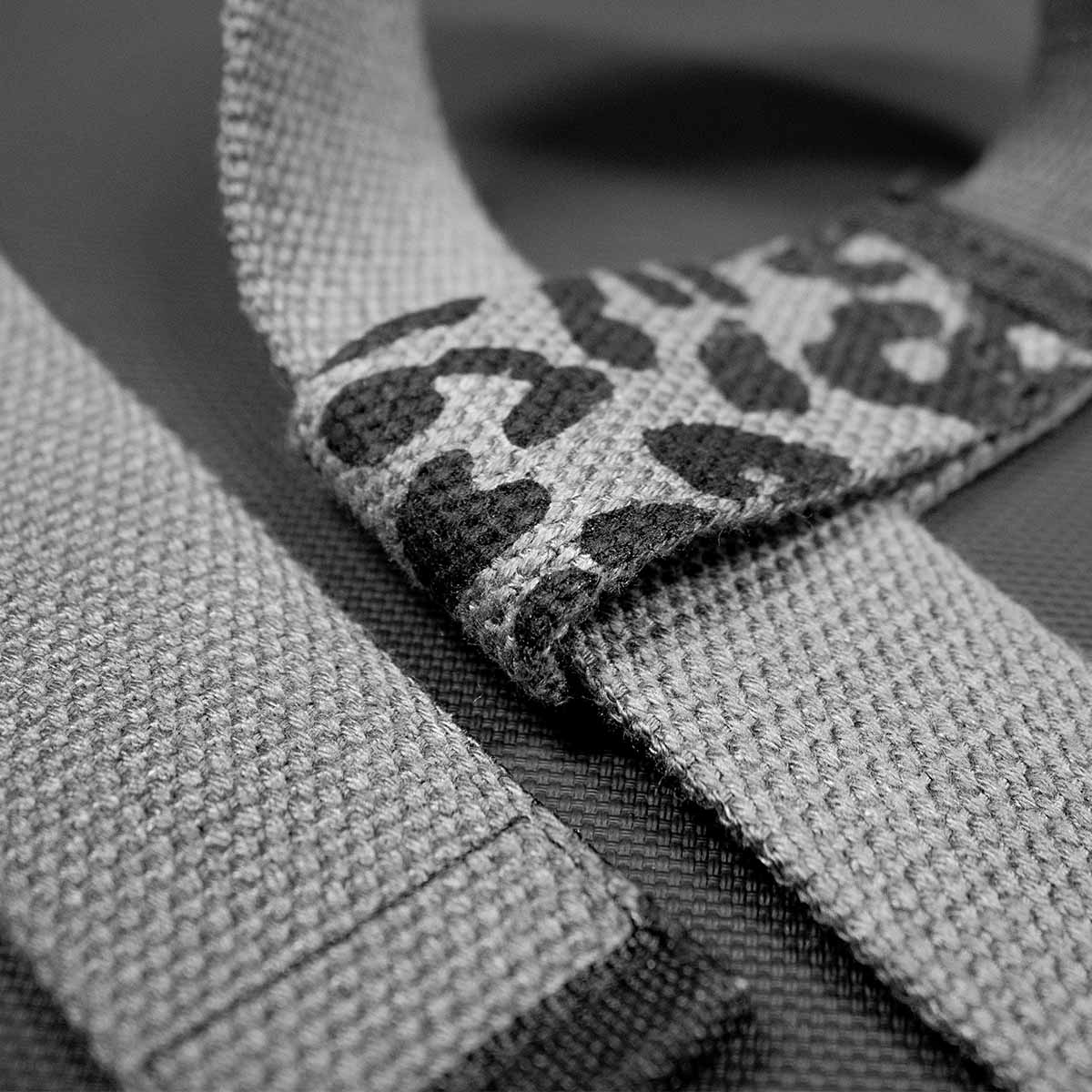 Originals Lifting Straps, Dark Leopard - Cotton - Image 6