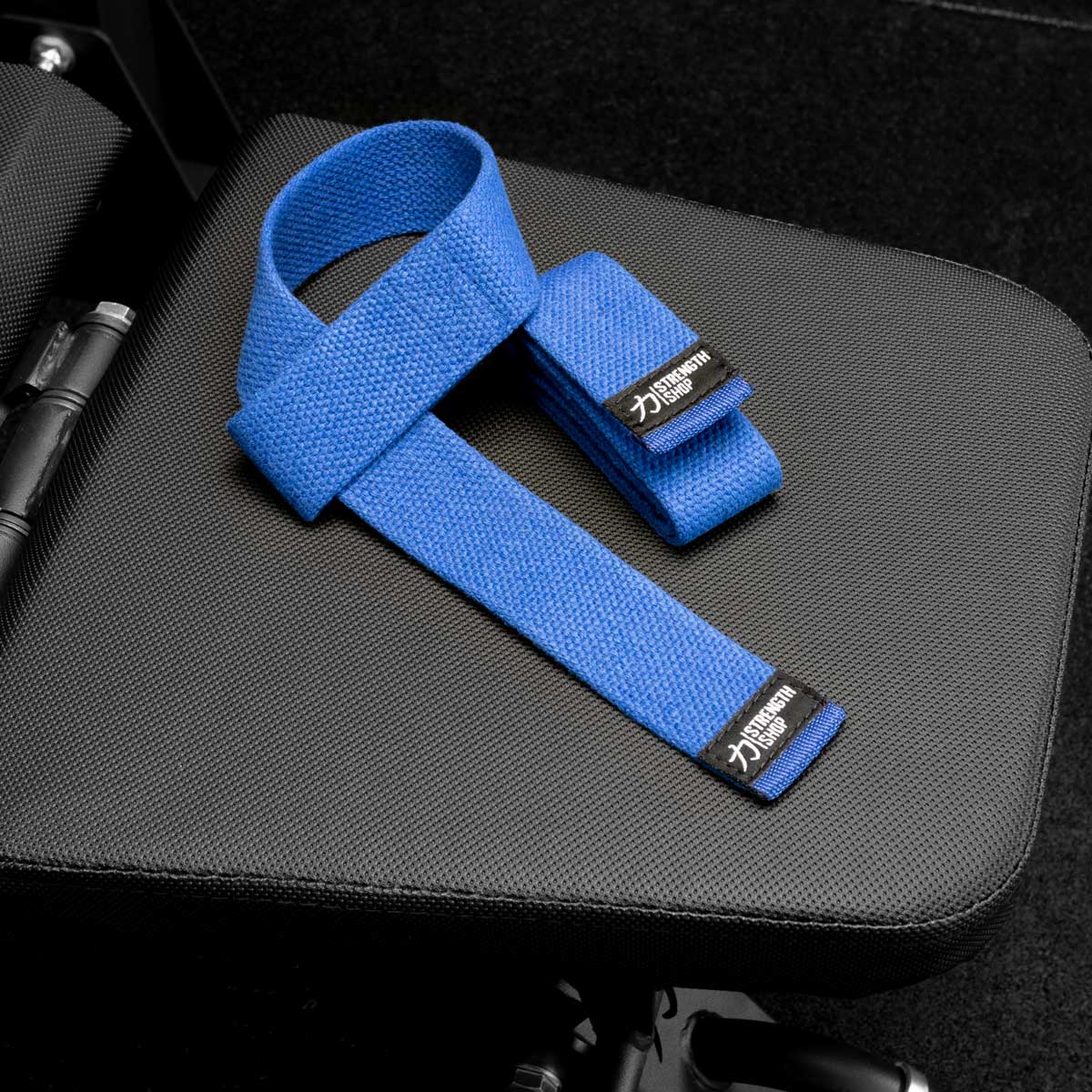 Originals Lifting Straps, Blue - Cotton - Image 4