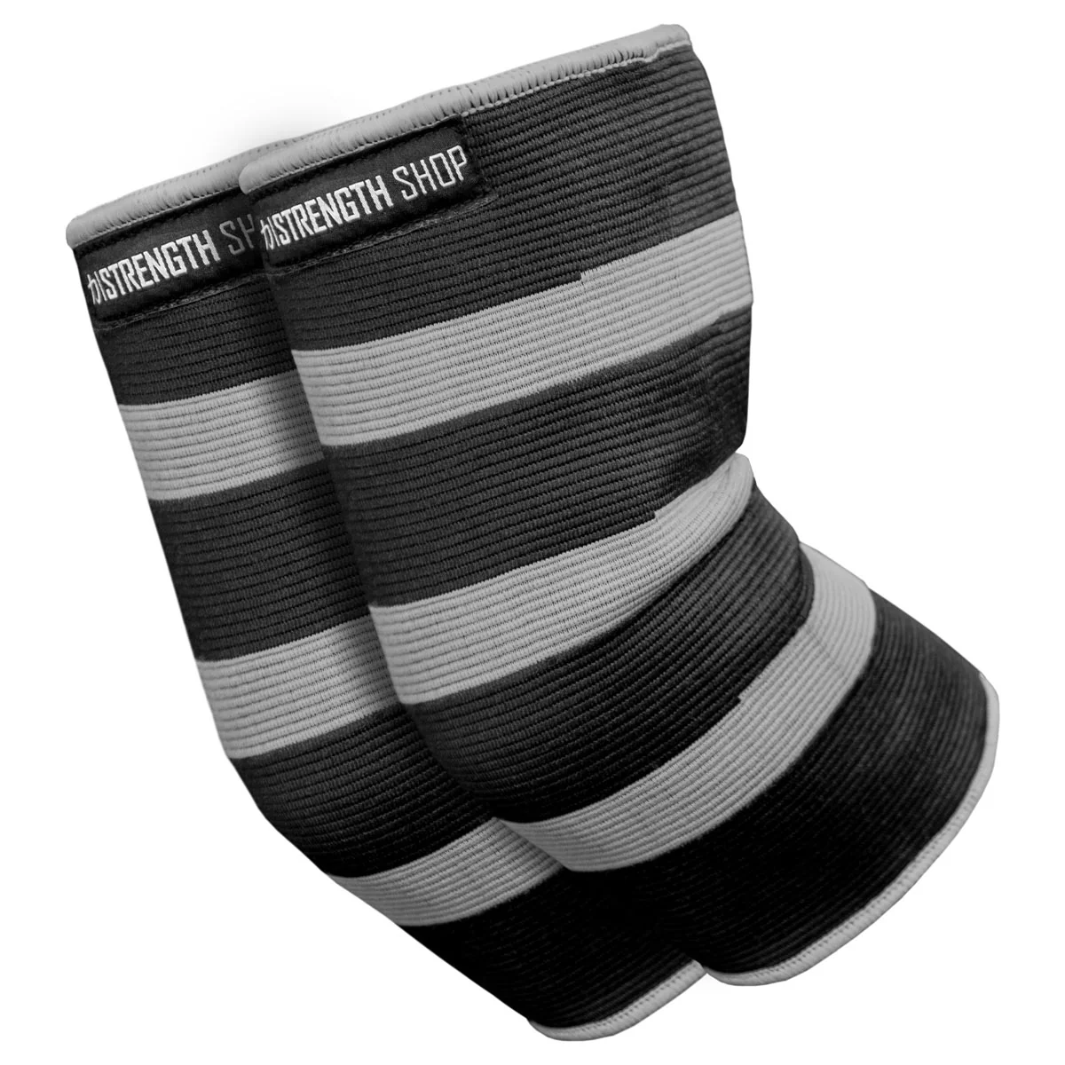 Triple Ply Odin Elbow Sleeves - Grey/Black - Image 5