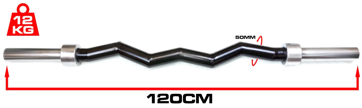 Thick EZ Olympic Curl Bar - Image 3