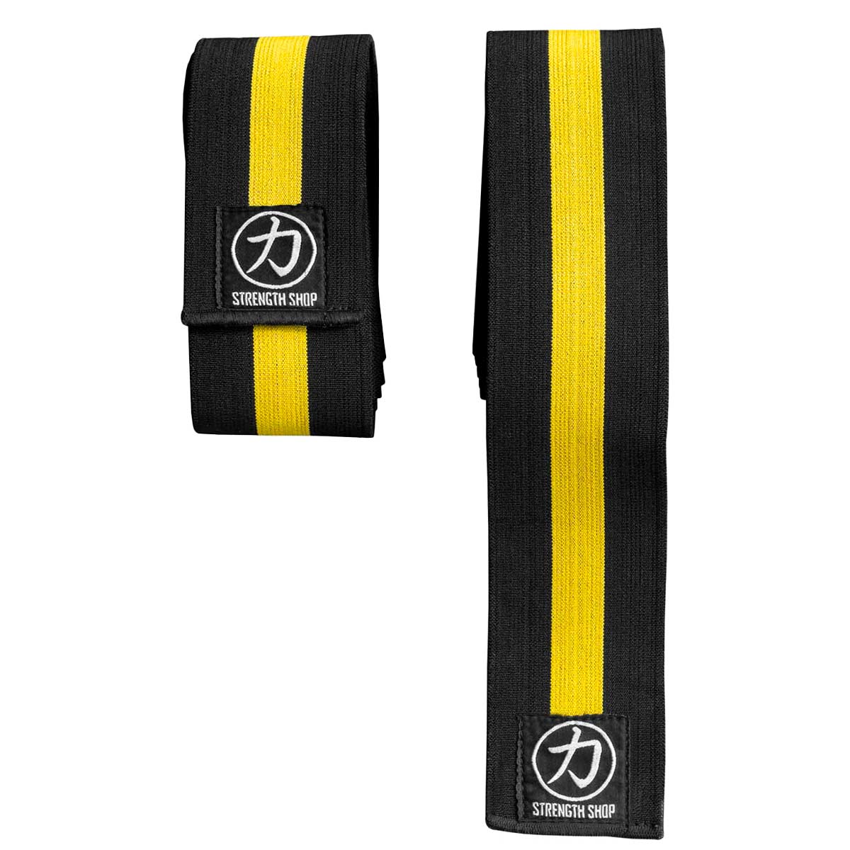 Thor Knee Wraps - Yellow / Black - Image 2