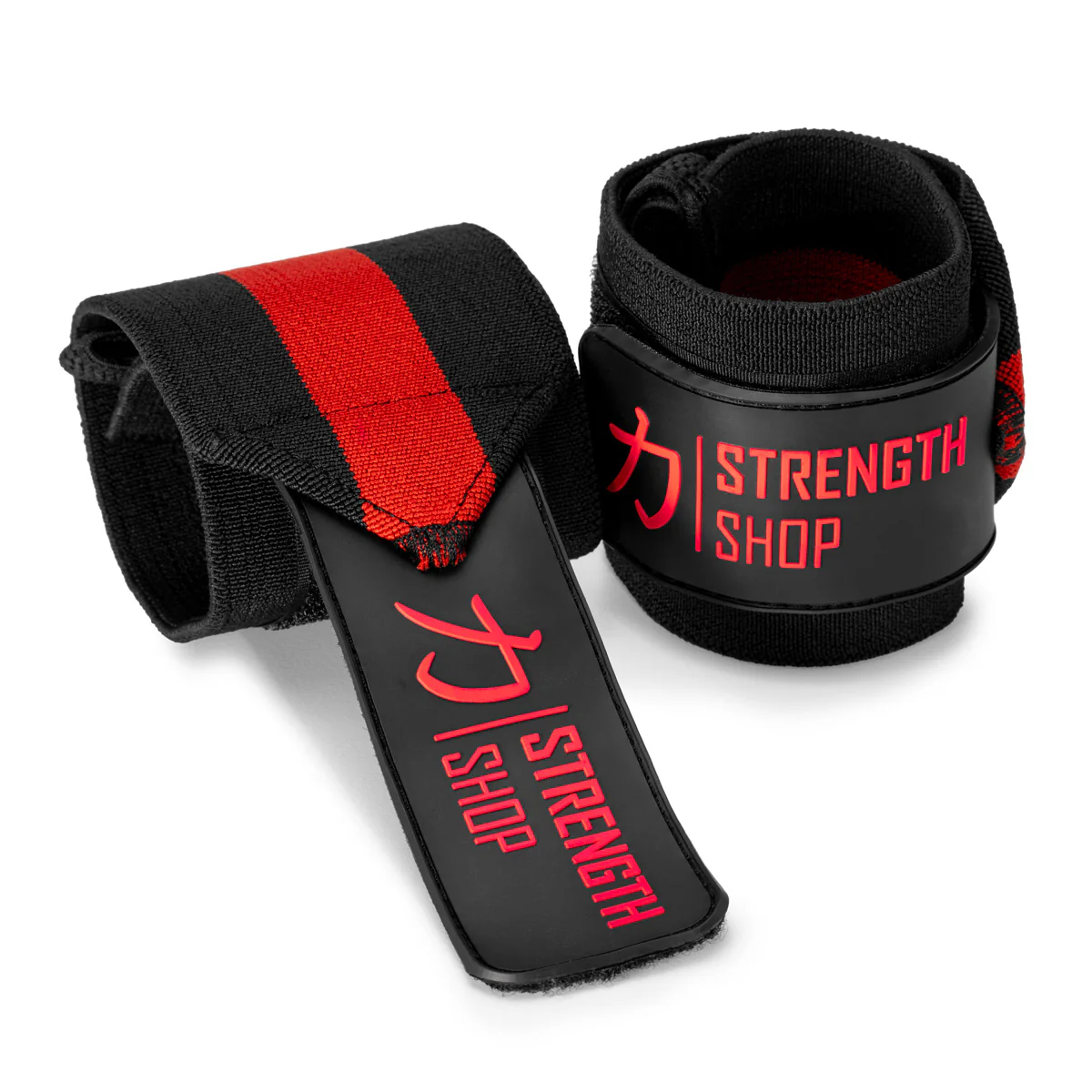 Thor Wrist Wraps - Red / Black - IPF Approved - Image 3