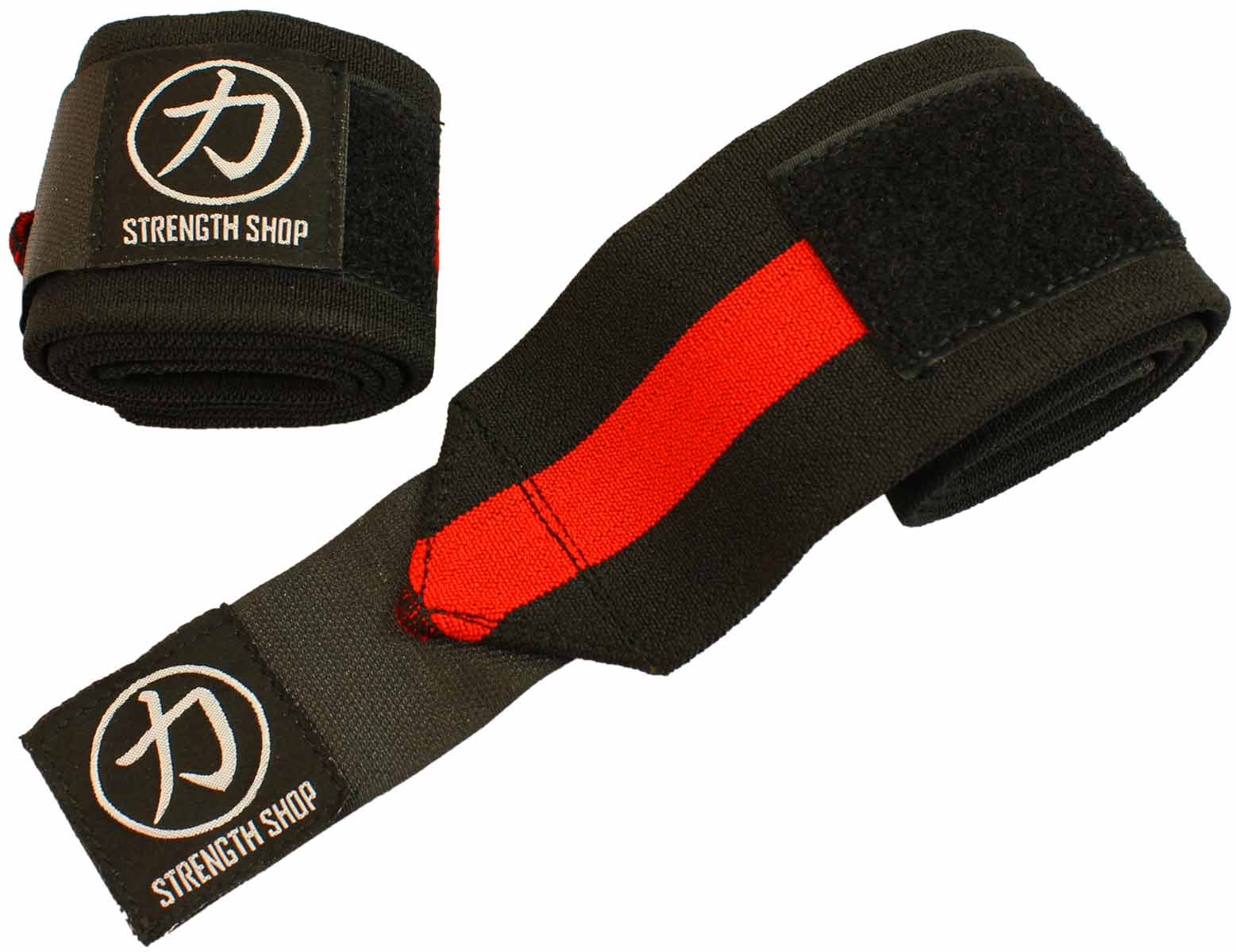 Thor Wrist Wraps - Red / Black - IPF Approved - Image 8