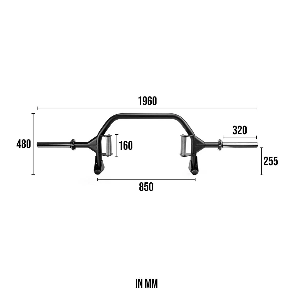 Three Sided/Open Olympic Hex/Trap Bar - Image 9