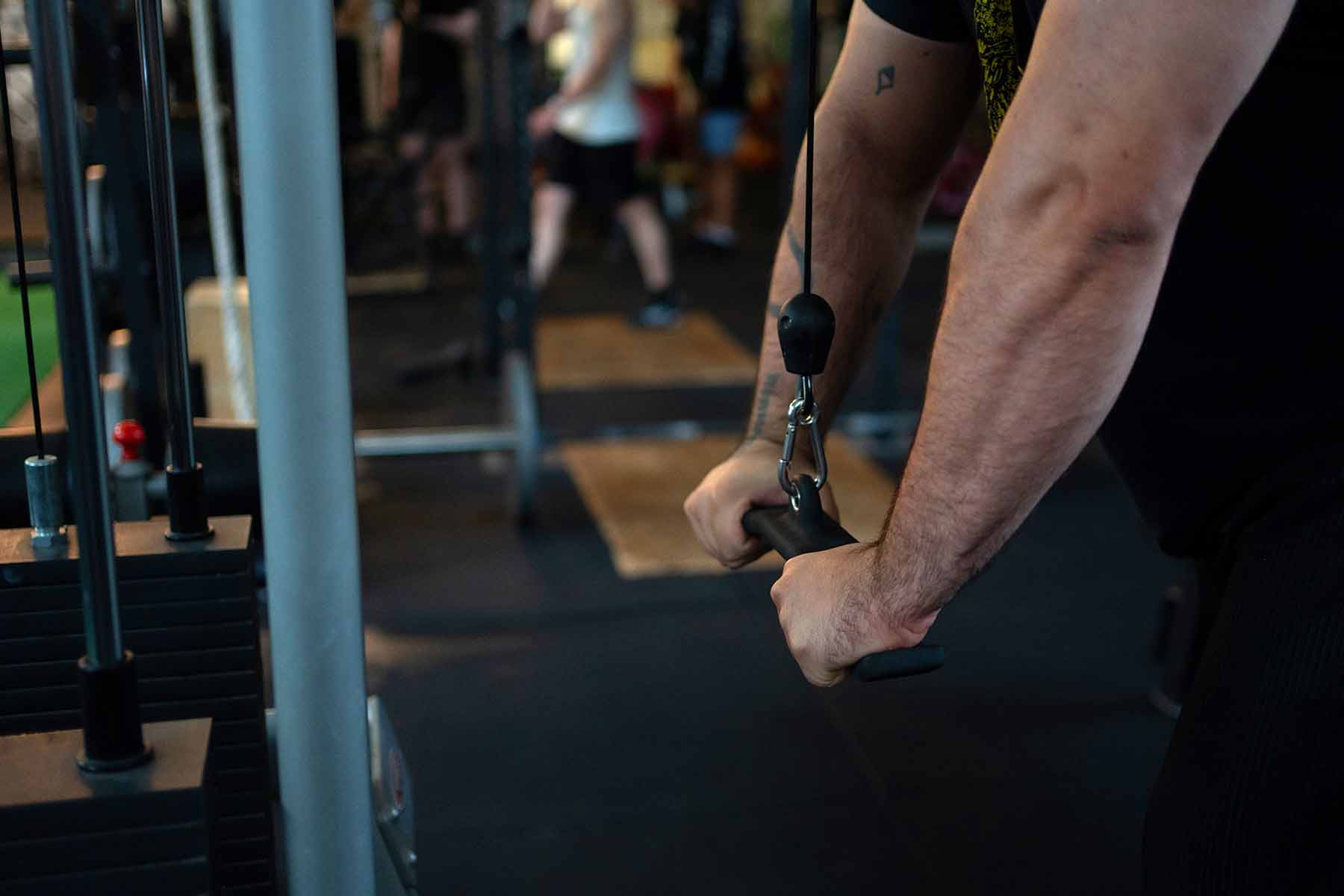 Triceps Grip / Flat Push Down Bar - Tricepatops - Image 9