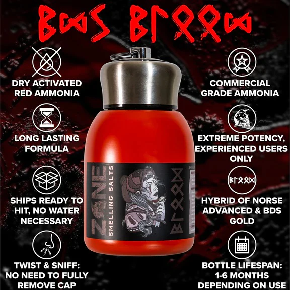 Z☠️NE Bear Down Steel Blood - Athletic Salts - Image 2
