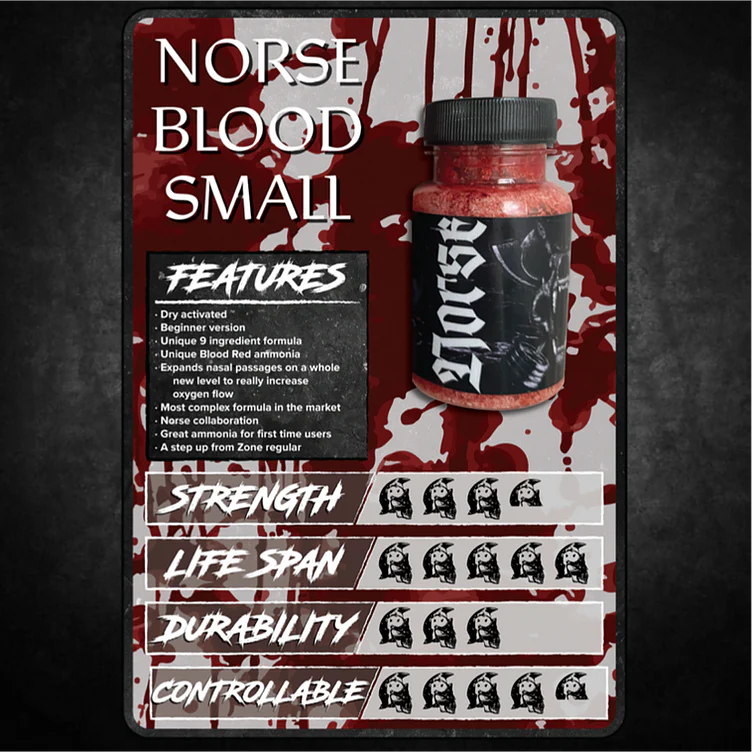 Z☠️NE Norse Blood - Beginner -  Athletic Salts - Image 2