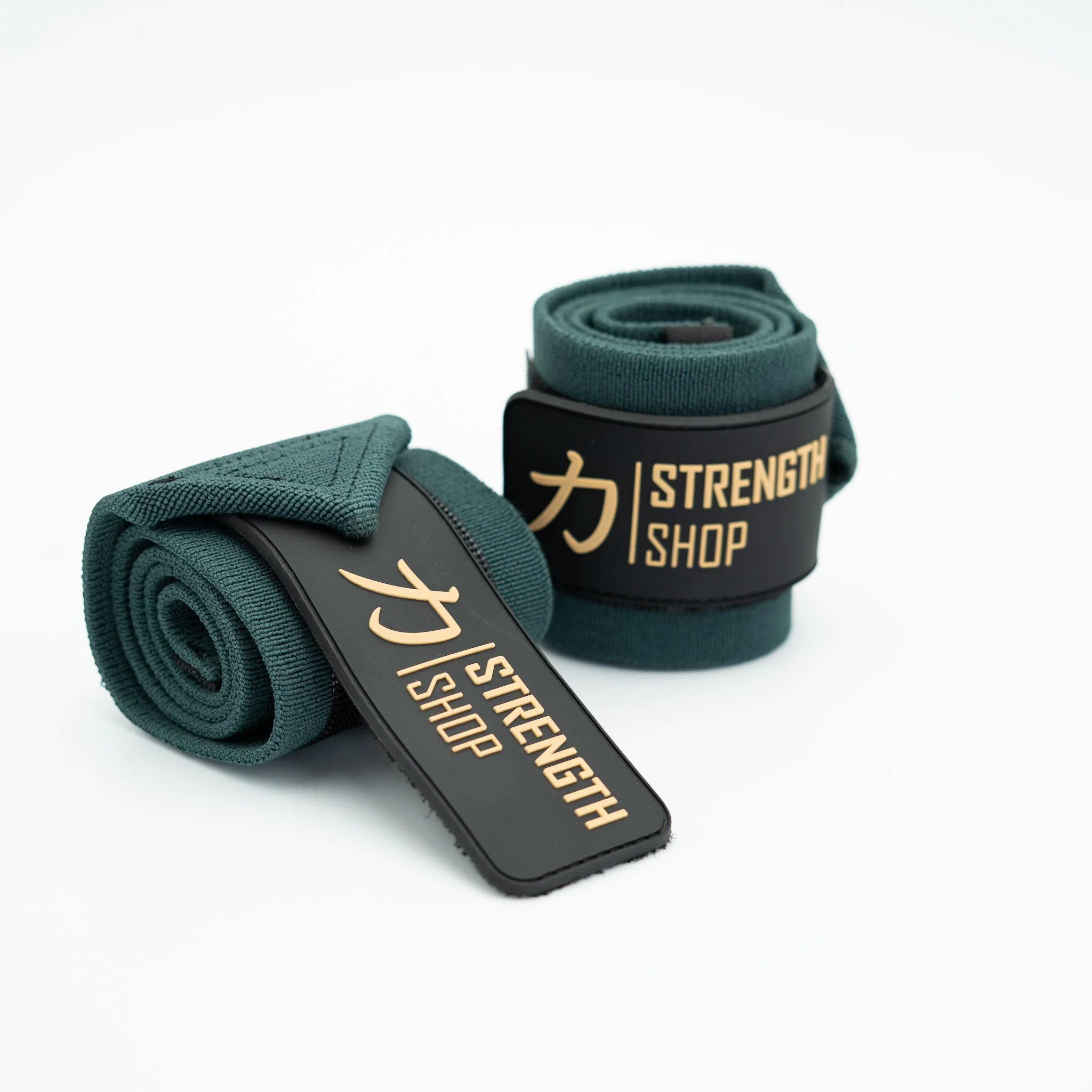 Zeus Wrist Wraps - Vintage Green - IPF Approved