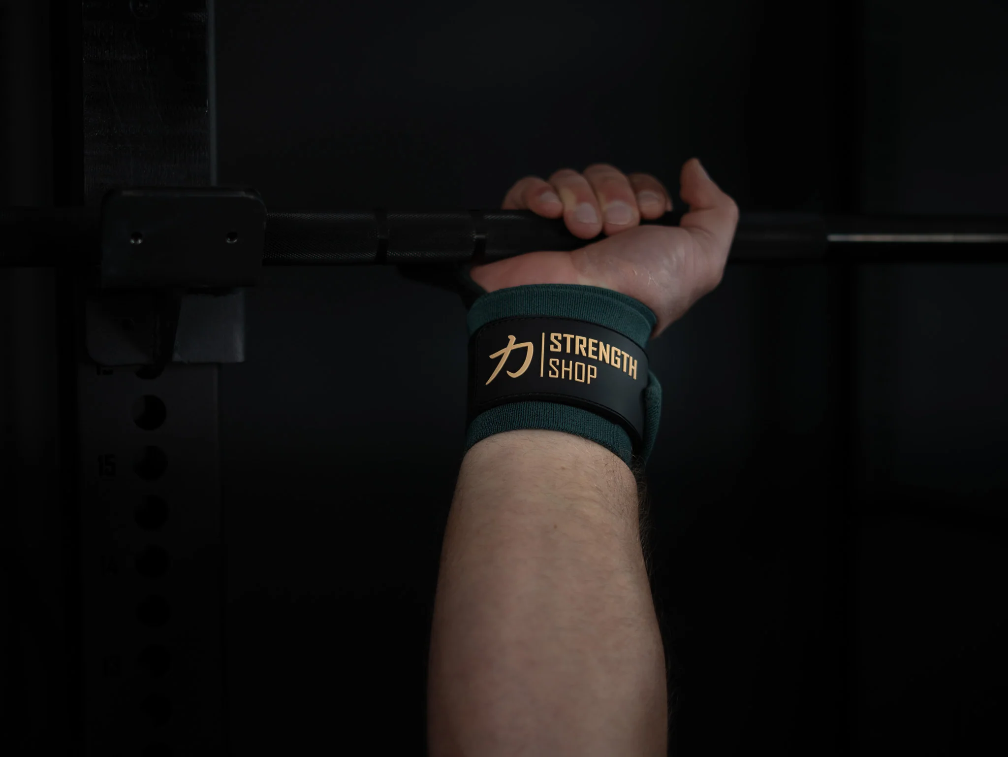 Zeus Wrist Wraps - Vintage Green - IPF Approved - Image 8