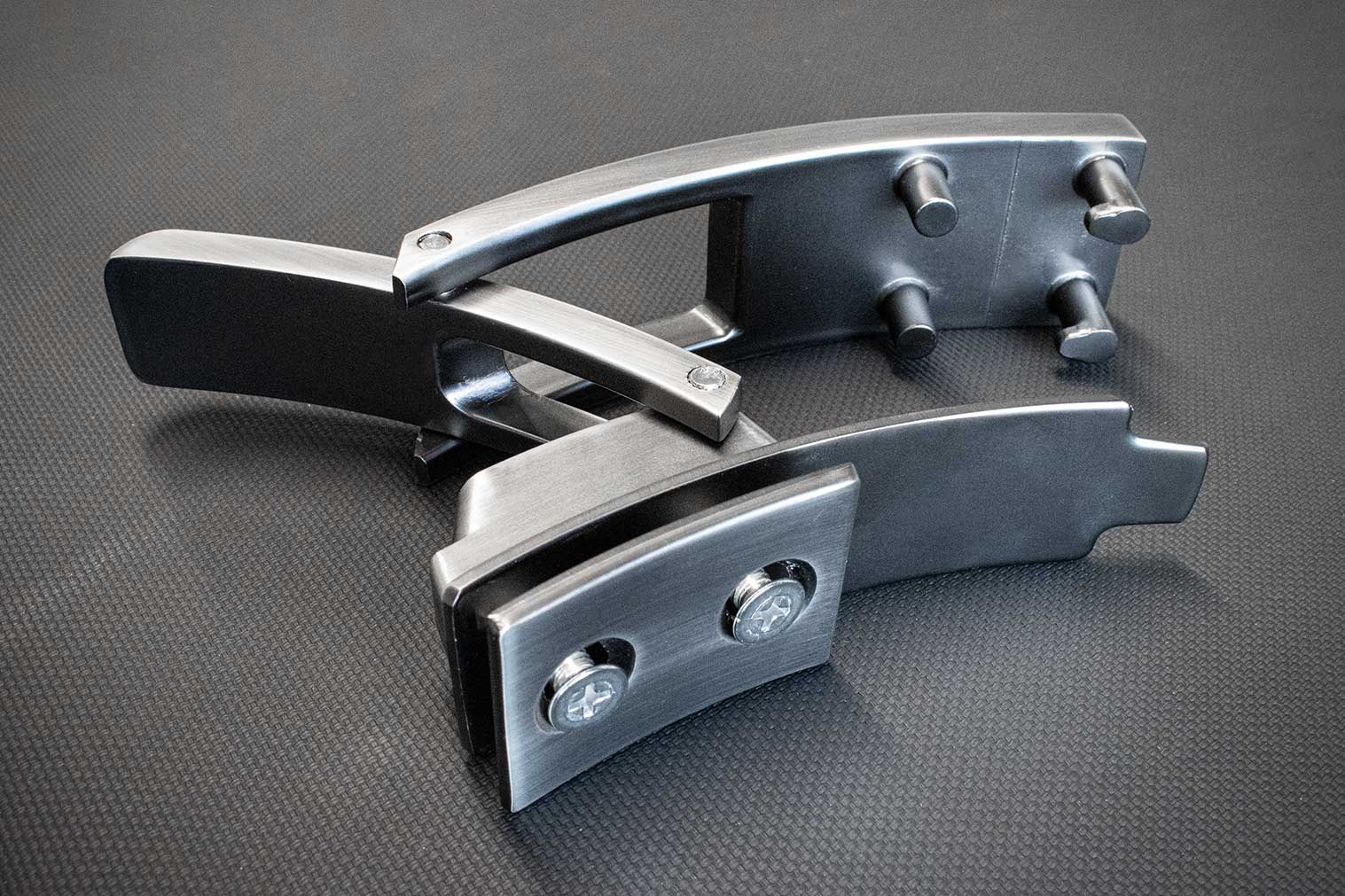 Zinc Alloy Lever Buckle - Gunmetal w/lifetime warranty - Image 4