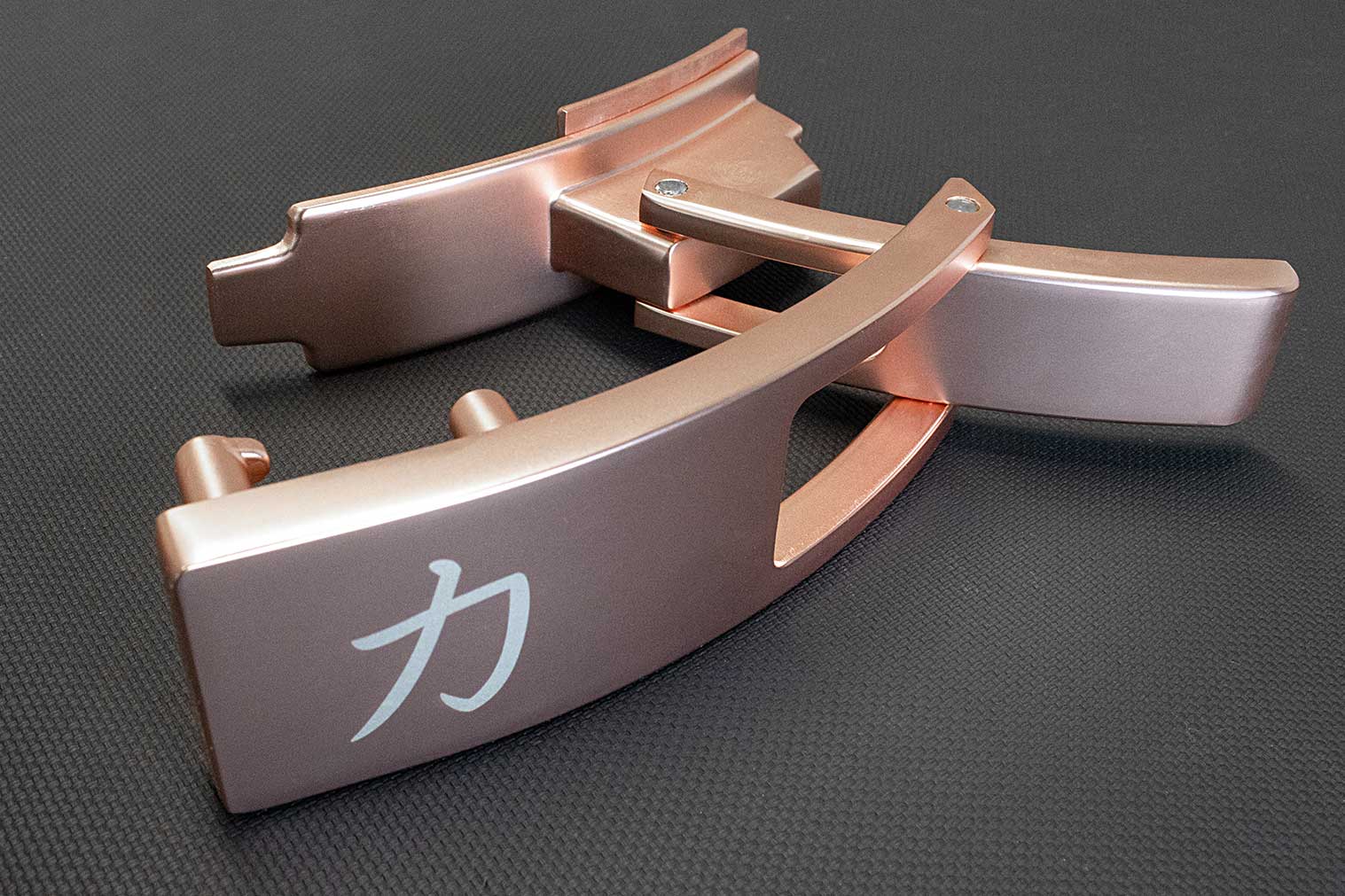 Zinc Alloy Lever Buckle - Rose Gold w/lifetime warranty - Image 3